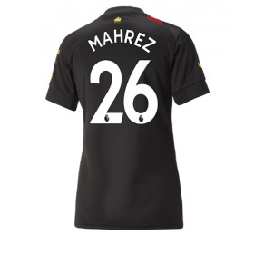 Damen Fußballbekleidung Manchester City Riyad Mahrez #26 Auswärtstrikot 2022-23 Kurzarm